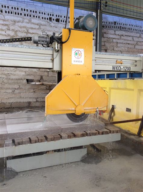 stone cutting bridge saw